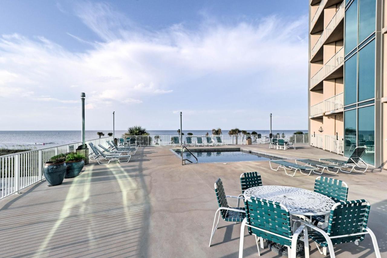 Lavish Beachfront Biloxi Condo With Pvt Patio And Pool! Eksteriør bilde